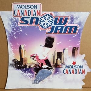 Molson Canadian Beer Tin Sign