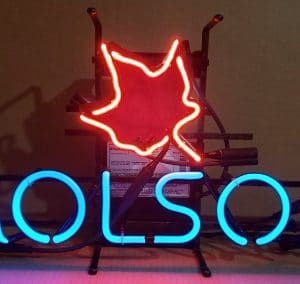 Molson Beer Neon Sign