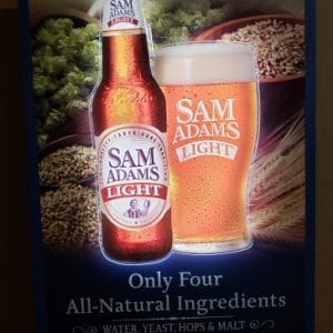 Samuel Adams Beer Light