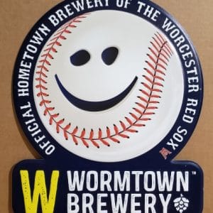 Wormtown Beer Tin Sign