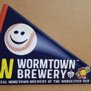 Wormtown Beer Tin Sign