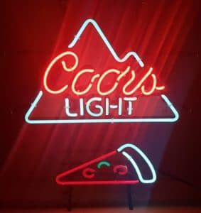 Coors Light Beer Neon Sign coors light beer neon sign Coors Light Beer Neon Sign coorslightpizza 283x300