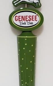 Genesee Bock Beer Tap Handle