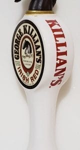 Killians Irish Red Lager Tap Handle