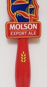 Molson Export Ale Tap Handle