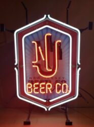 New Jersey Beer Neon Sign [object object] My Beer Sign Collection – Not for sale but can be bought… newjerseybeerco2013 e1754753364293
