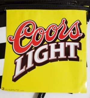 Coors Beer Racing Flag Banner