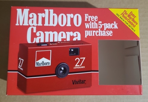 Marlboro Cigarettes Camera