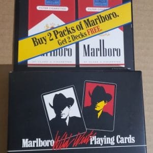 Marlboro Cigarettes Playing Cards