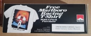 Marlboro Cigarettes T-Shirt marlboro cigarettes t-shirt Marlboro Cigarettes T-Shirt marlbororacingtshirt95longbeach1994 300x119