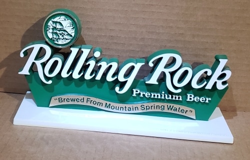 Rolling Rock Premium Beer Sign