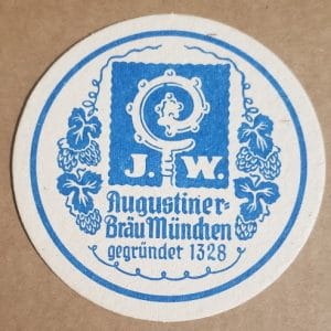 Augustiner Brau Beer Coaster