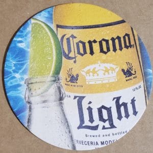 Corona Light Beer Coaster