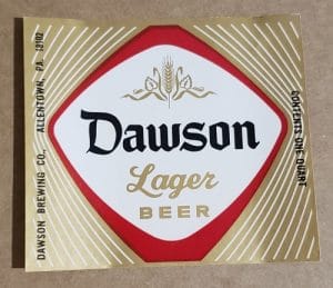 Dawson Lager Beer Label dawson lager beer label Dawson Lager Beer Label dawsonlagerquartlabel 300x259