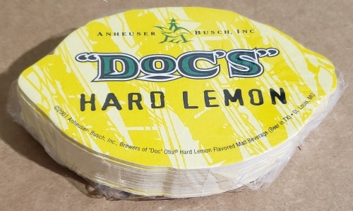 Docs Hard Lemon Coaster