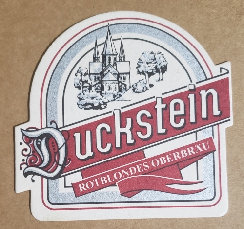 Duckstein Rotblondes Beer Coaster