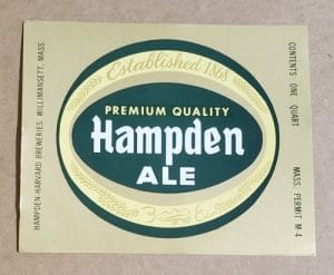 Hampden Ale Beer Label hampden ale beer label Hampden Ale Beer Label hampdenalequartlabel 300x247