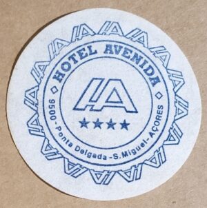 Hotel Avenida Beer Coaster