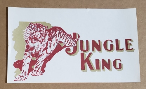 Jungle King Label