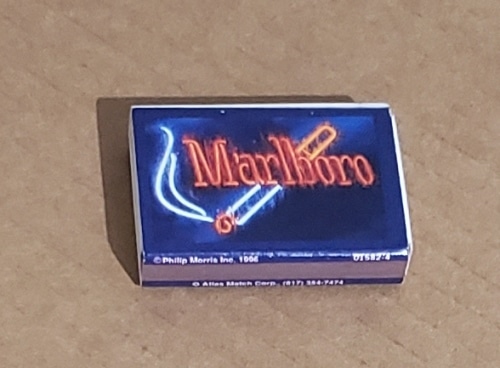 Marlboro Cigarettes Matches
