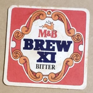 Mitchells Butlers Bitter Beer Coaster