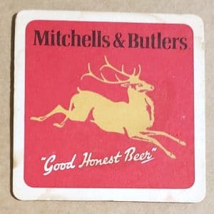 Mitchells Butlers Beer Coaster
