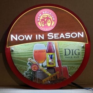 New Belgium Dig Beer LED Sign