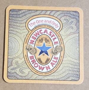 Newcastle Brown Ale Beer Coaster