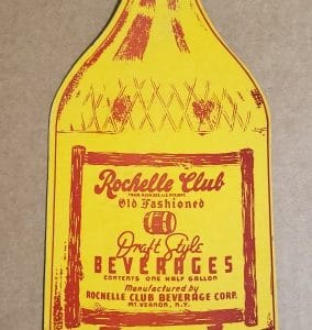 Rochelle Club Beverage Sign