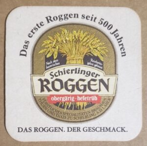 Schierlinger Roggen Beer Coaster