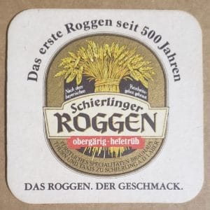 Schierlinger Roggen Beer Coaster