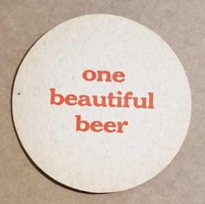 Schmidts Light Beer Coaster schmidts light beer coaster Schmidts Light Beer Coaster schmidtsroundcoasterrear 300x298