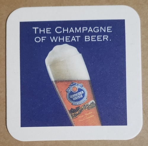 Schneider Weisse Beer Coaster