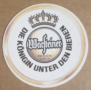 Warsteiner Beer Coaster