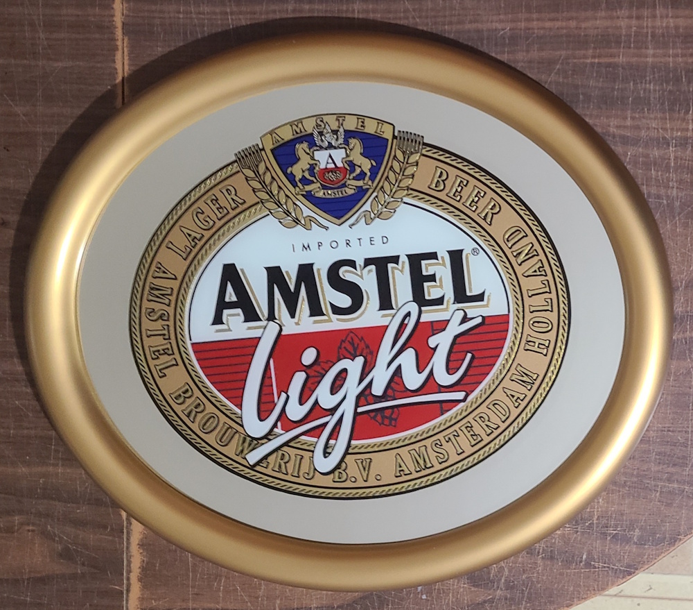 Amstel Light Beer Mirror