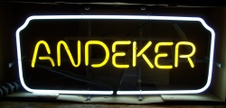Andeker Beer Neon Sign