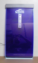 Bud Light Platinum Beer Lighted Sign