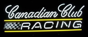 Canadian Club Whisky Racing Neon Sign canadian club whisky neon sign tube Canadian Club Whisky Neon Sign Tube canadianclubracing 300x127