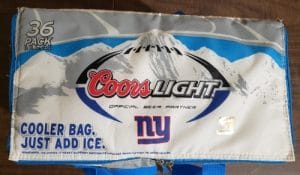 Coors Light Beer NFL NY Giants Cooler Bag coors light beer nfl ny giants cooler bag Coors Light Beer NFL NY Giants Cooler Bag coorslightnygiantscoolerbag2011top 300x175