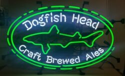 Dogfish Head Beer Neon Sign [object object] My Beer Sign Collection &#8211; Not for sale but can be bought&#8230; dogfishheadcraftbrewedales2015 e1707478247328
