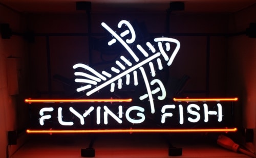 Flying Fish Beer Neon Sign