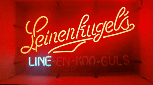 Leinenkugels Beer Sequencing Neon Sign