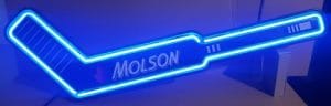 Molson Beer Hockey Neon Sign molson beer hockey neon sign Molson Beer Hockey Neon Sign molsonhockeystick1998 300x96