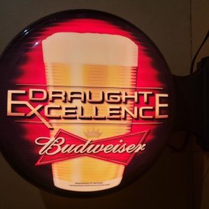 Budweiser Bud Light Beer Pub Sign