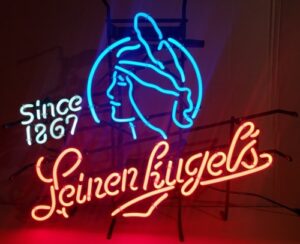 leinenkugel neon light