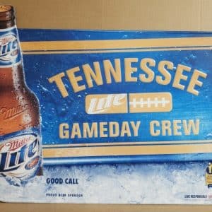 Lite Beer Football Tin Sign