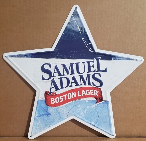 Samuel Adams Boston Lager Tin Sign