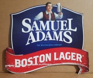 Samuel Adams Boston Lager Tin Sign samuel adams boston lager tin sign Samuel Adams Boston Lager Tin Sign samueladamsbostonlagertin2015scratchdent 300x253