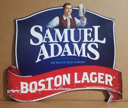Samuel Adams Boston Lager Tin Sign