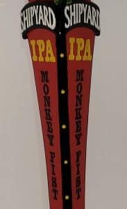 Shipyard Monkey Fist IPA Tap Handle